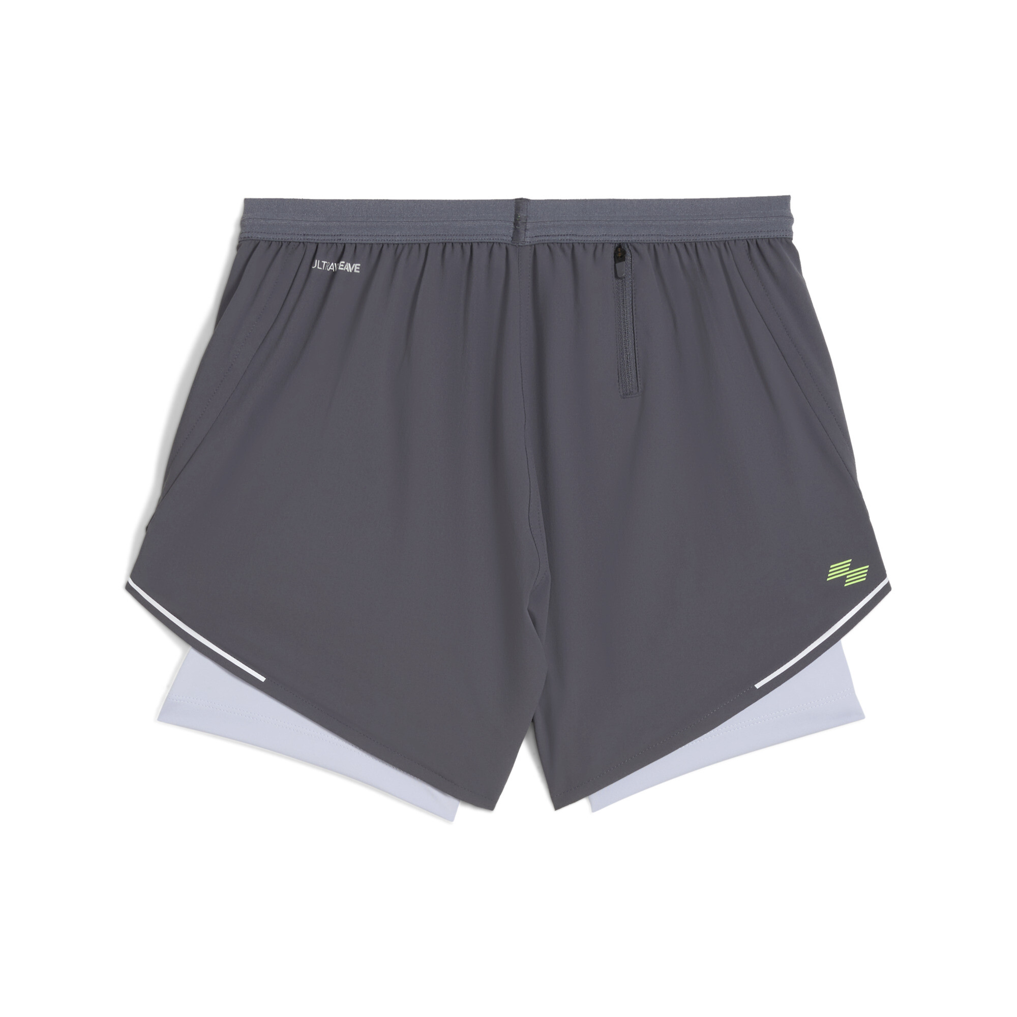 PUMA x HYROX ULTRAWEAVE 2-in-1 short voor Dames, Grijs, Maat L