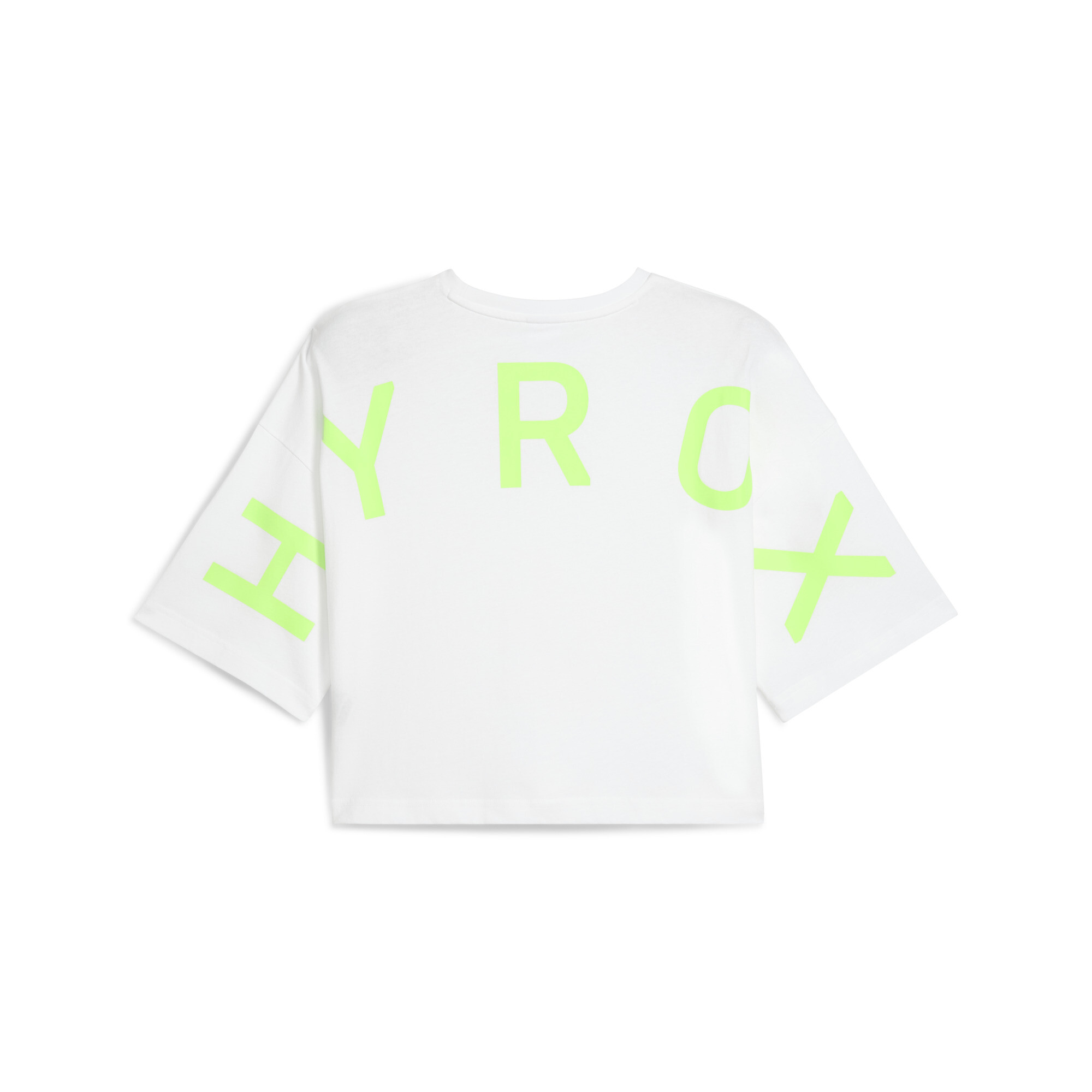 PUMA x HYROX Oversized T-shirt voor Dames, Wit, Maat XS