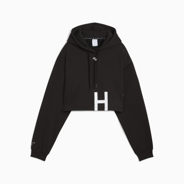 Buzo corto PUMA x HYROX Heavyweight para mujer, PUMA Black, large-ARG