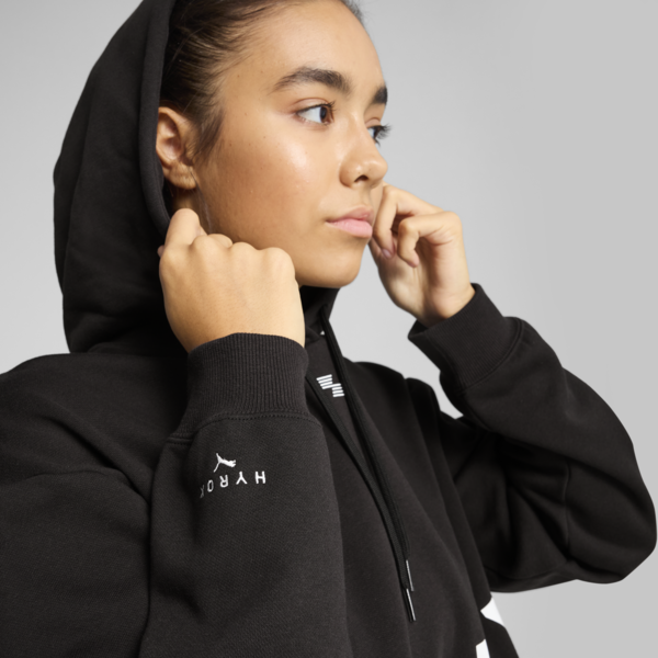Buzo corto PUMA x HYROX Heavyweight para mujer, PUMA Black, large-ARG