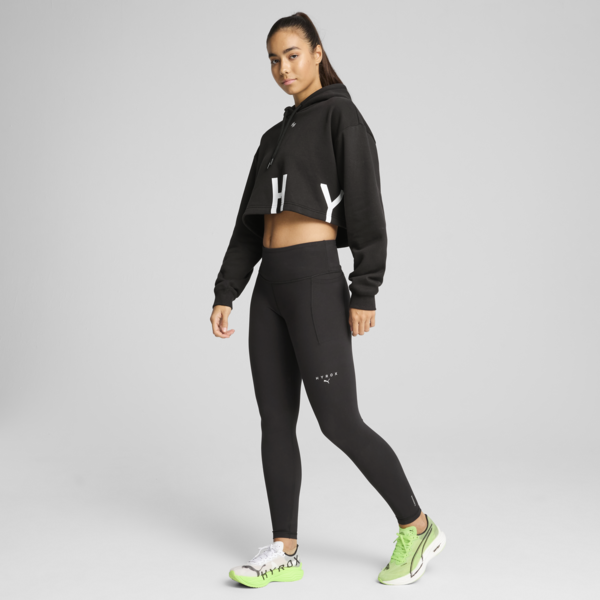 Buzo corto PUMA x HYROX Heavyweight para mujer, PUMA Black, large-ARG