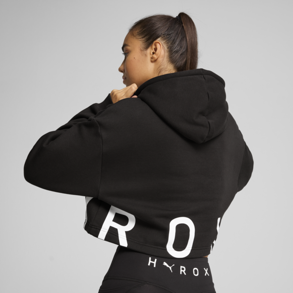 Buzo corto PUMA x HYROX Heavyweight para mujer, PUMA Black, large-ARG