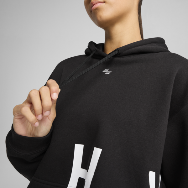 Buzo corto PUMA x HYROX Heavyweight para mujer, PUMA Black, large-ARG