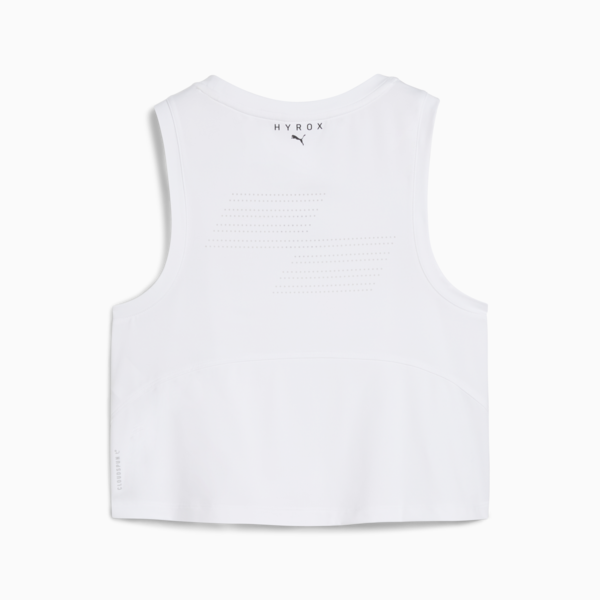 Musculosa corta PUMA x HYROX CLOUDSPUN para mujer, PUMA White, large-ARG