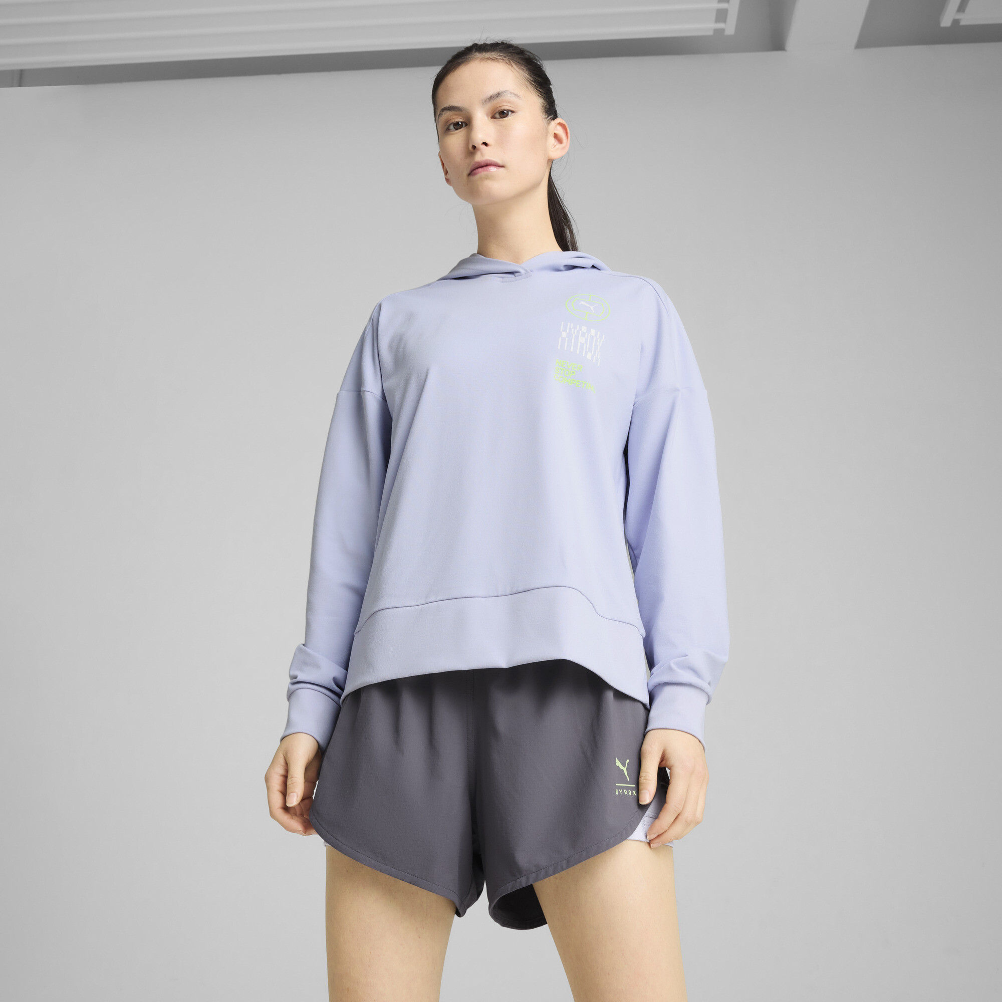 Puma x HYROX CLOUDSPUN Hoodie Damen | Cool Weather | Größe: L