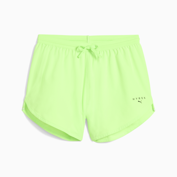 Shorts PUMA x HYROX ULTRAWEAVE Velocity 10cm para mujer, Green Glare, large-ARG