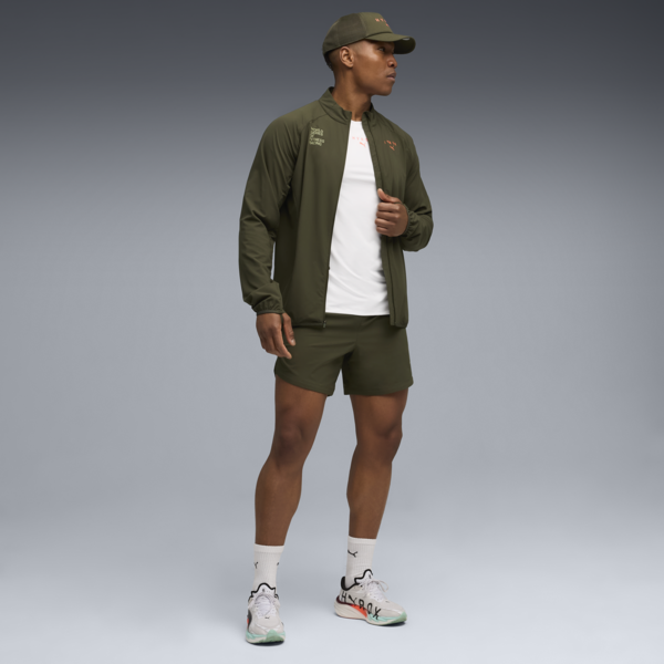 PUMA x HYROX ULTRAWEAVE Jacket Men, Dark Olive, large-ZAF