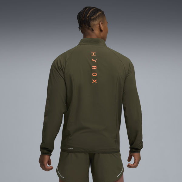 PUMA x HYROX ULTRAWEAVE Jacket Men, Dark Olive, large-ZAF