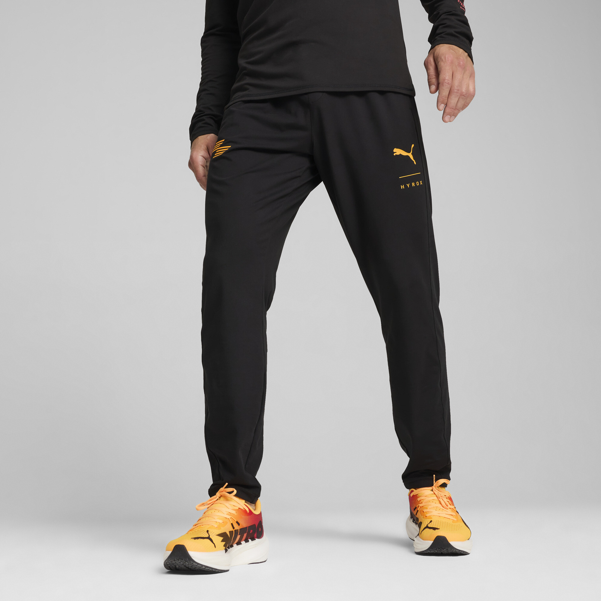 Puma x HYROX CLOUDSPUN Jogginghose Herren | Mit Plain | Black | Größe: XXL