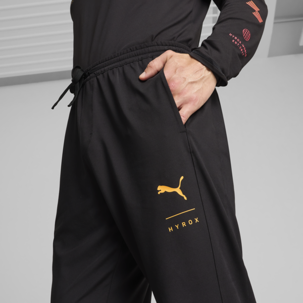 PUMA x HYROX CLOUDSPUN Sweatpants Men, PUMA Black, large-ZAF