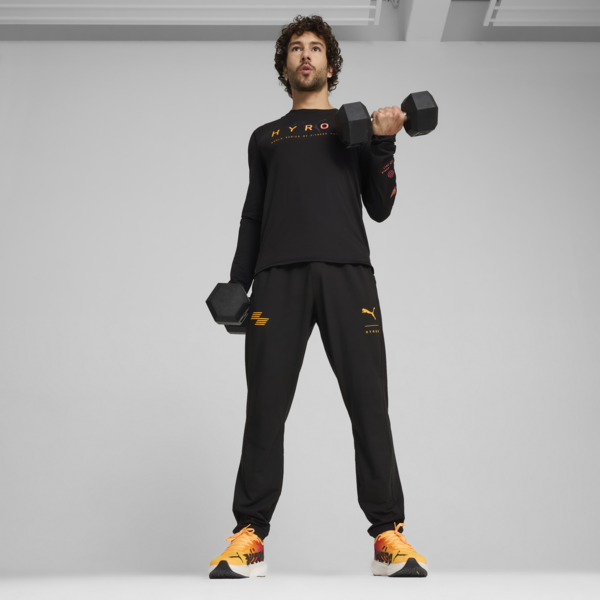 PUMA x HYROX CLOUDSPUN Sweatpants Men, PUMA Black, large-ZAF
