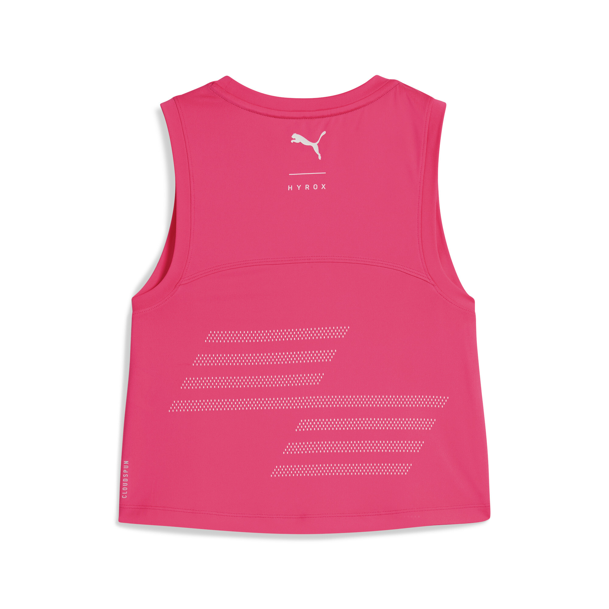 Women's Puma X HYROX CLOUDSPUN Tank, Pink, Size L, Clothing