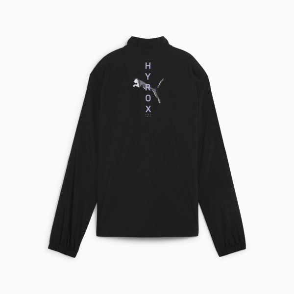 PUMA x HYROX Run Favourite Woven Jacket Women, PUMA Black, large-ZAF