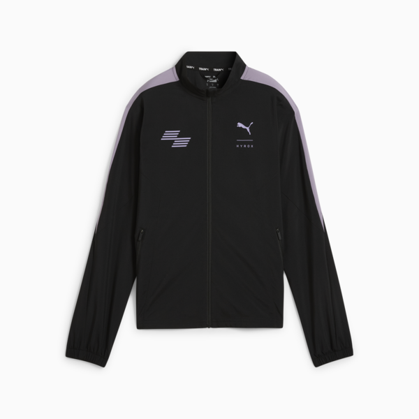 PUMA x HYROX Run Favourite Woven Jacket Women, PUMA Black, large-ZAF
