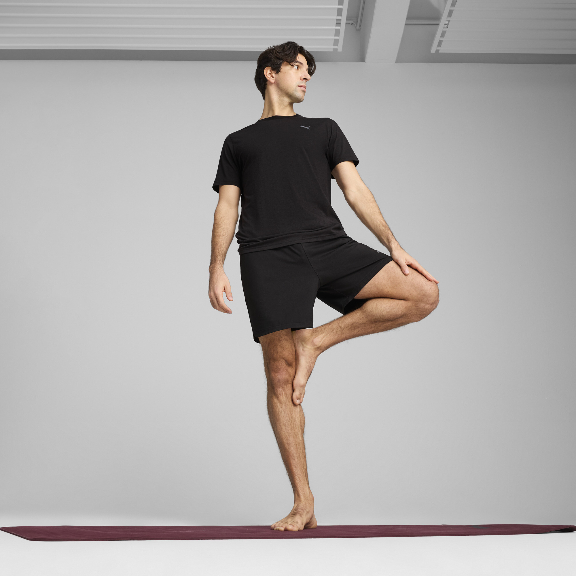 PUMA MOVE Triblend trainings-T-shirt voor Heren, Zwart