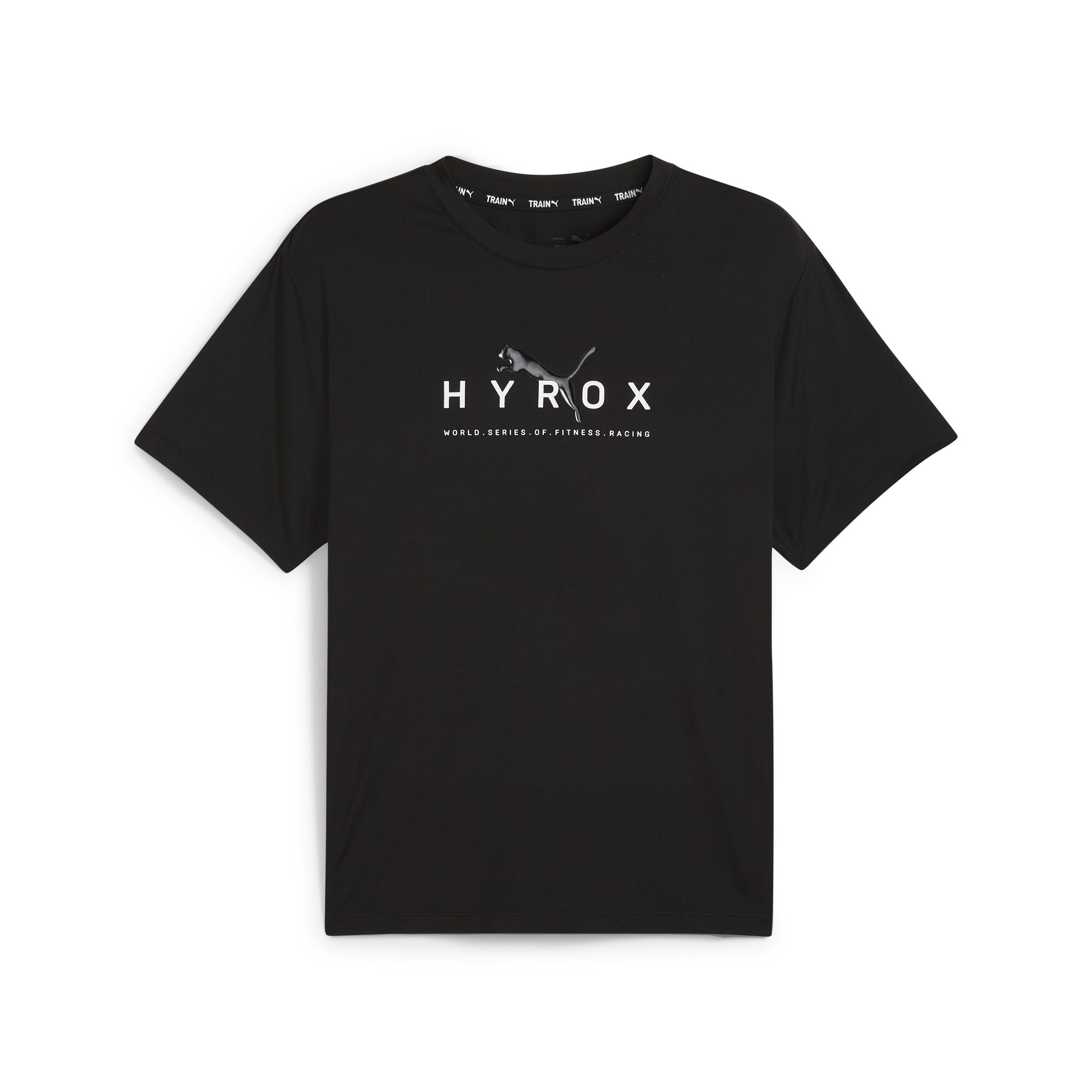 Women's Puma X HYROX CLOUDSPUN T-Shirt, Black, Size XS, Clothing