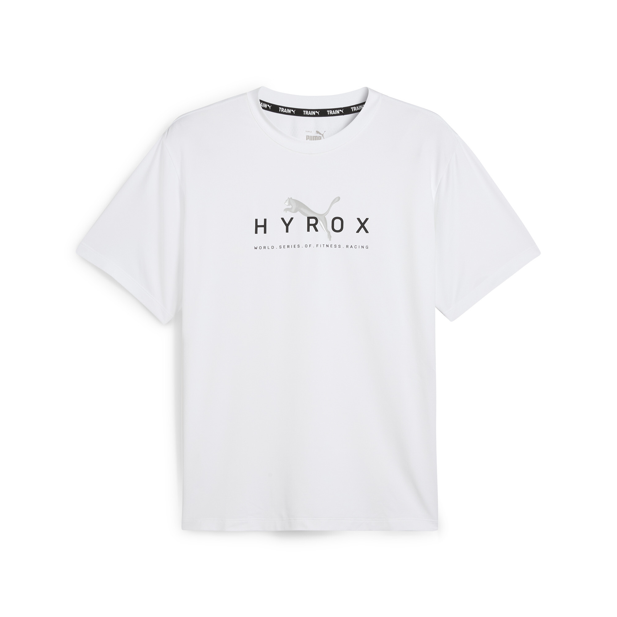 Women's Puma X HYROX CLOUDSPUN T-Shirt, White, Size M, Clothing