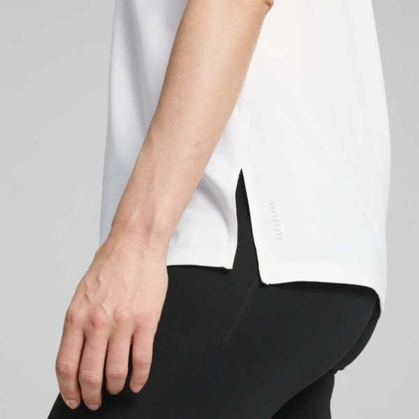 PUMA x HYROX CLOUDSPUN Tee Women, PUMA White, large-ZAF