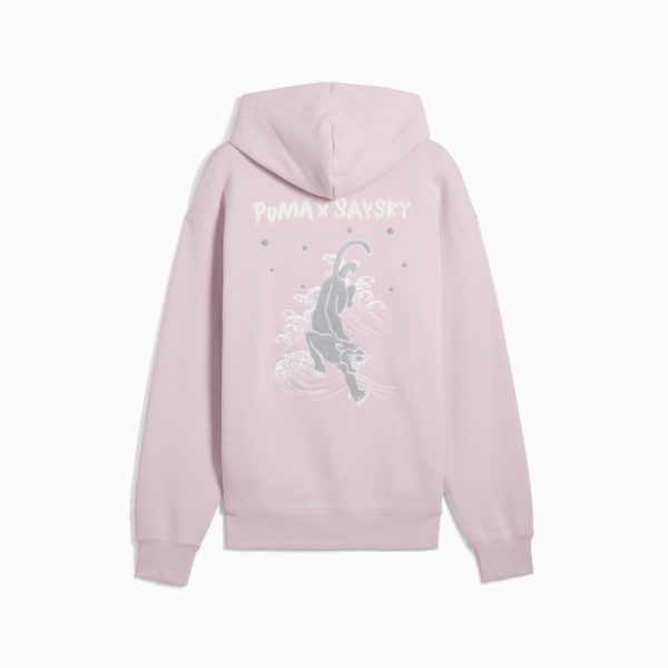 PUMA x SAYSKY Hoodie, Rose Mauve, large-MEX