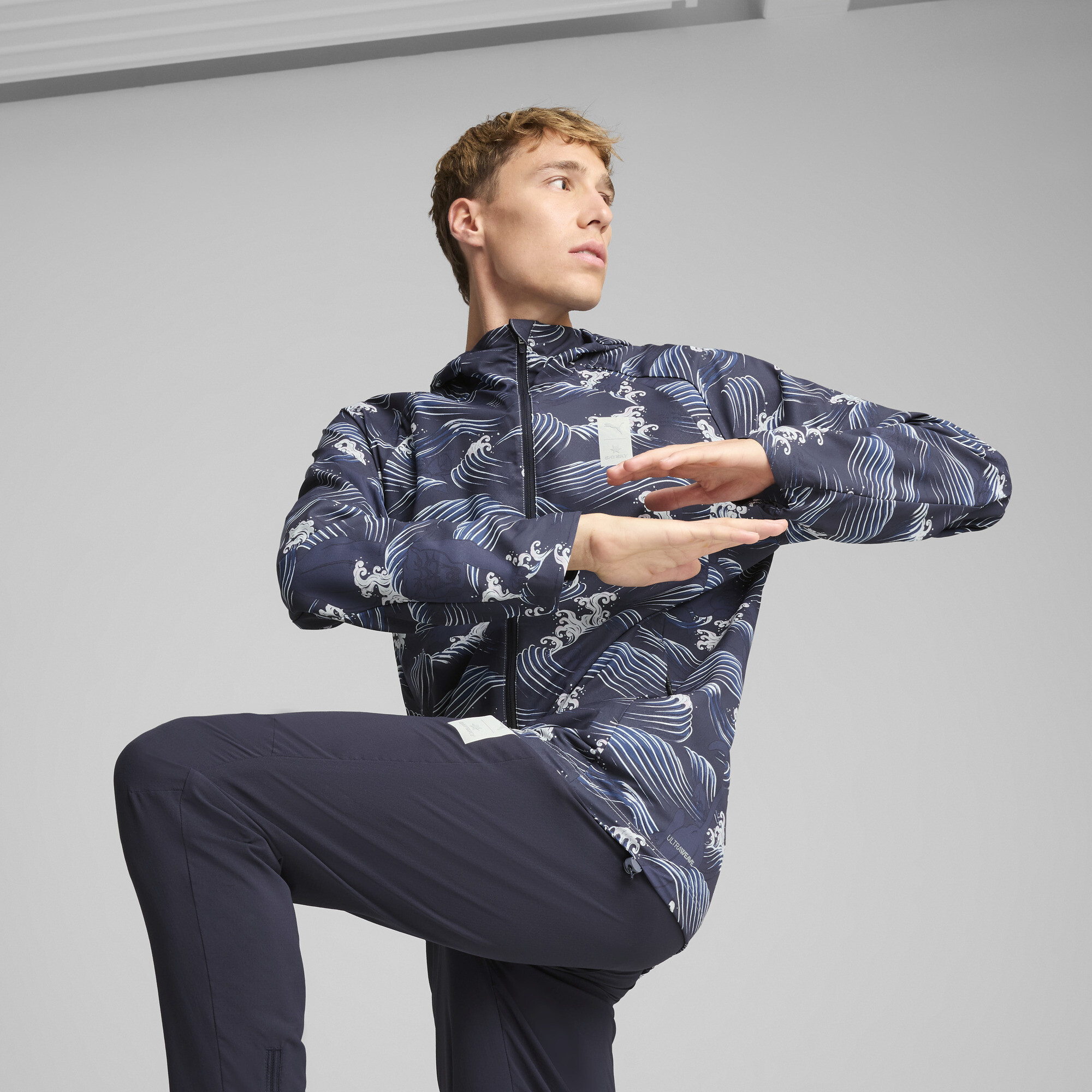 PUMA X SAYSKY MEN'S GRAPHIC JACKET 