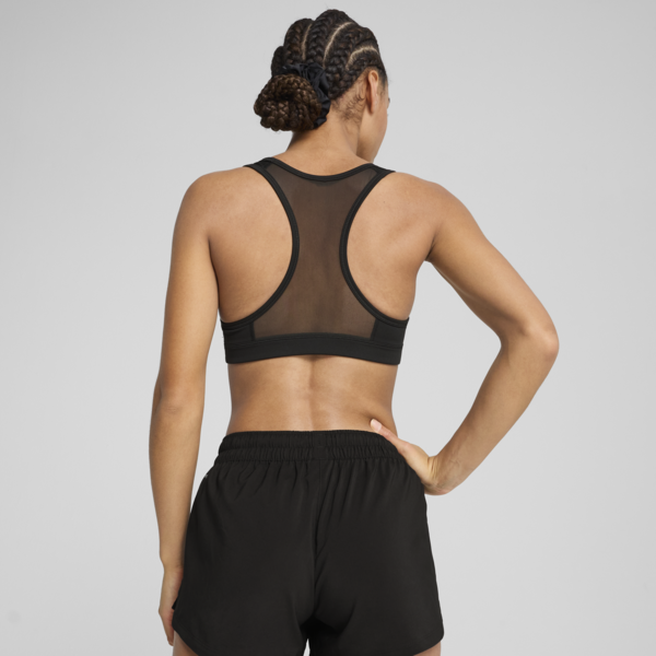 Top deportivo 4KEEPS II para mujer, Puma Black-White PUMA, large-ARG