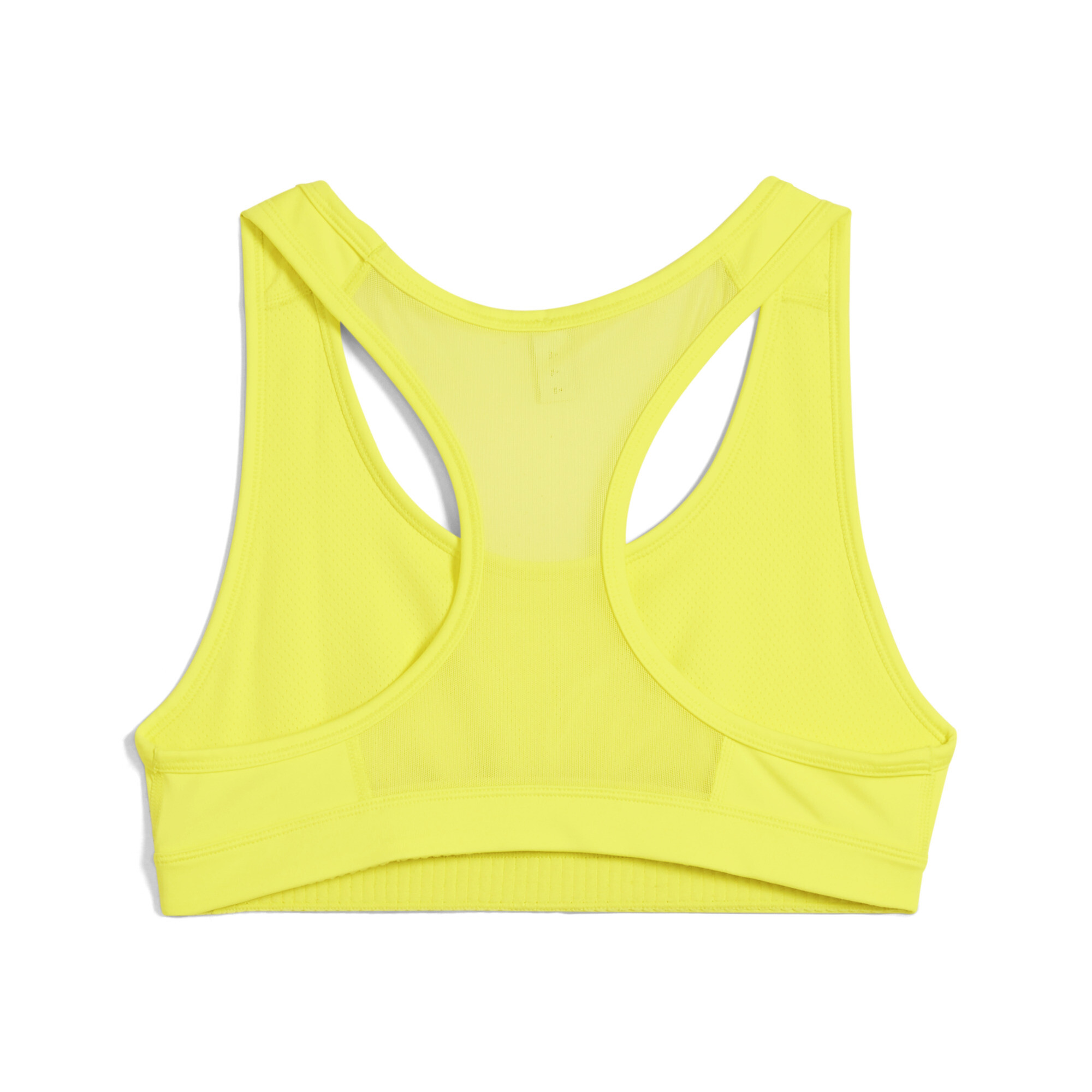 Women's Puma 4KEEPS Bra, Yellow, Size XXS, Clothing