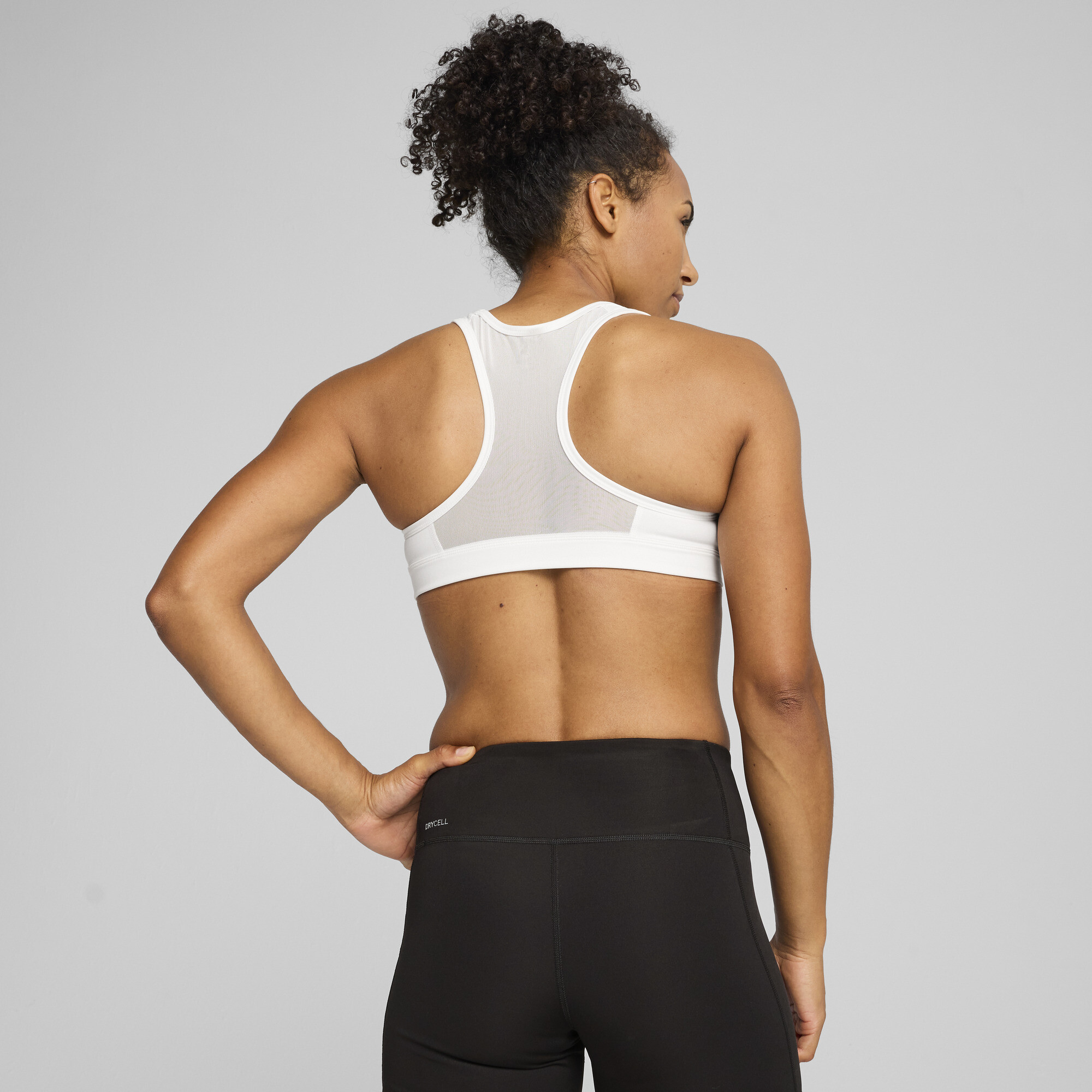 PUMA 4KEEPS beha voor Dames, Zwart/Wit, Maat S thumbnail 5