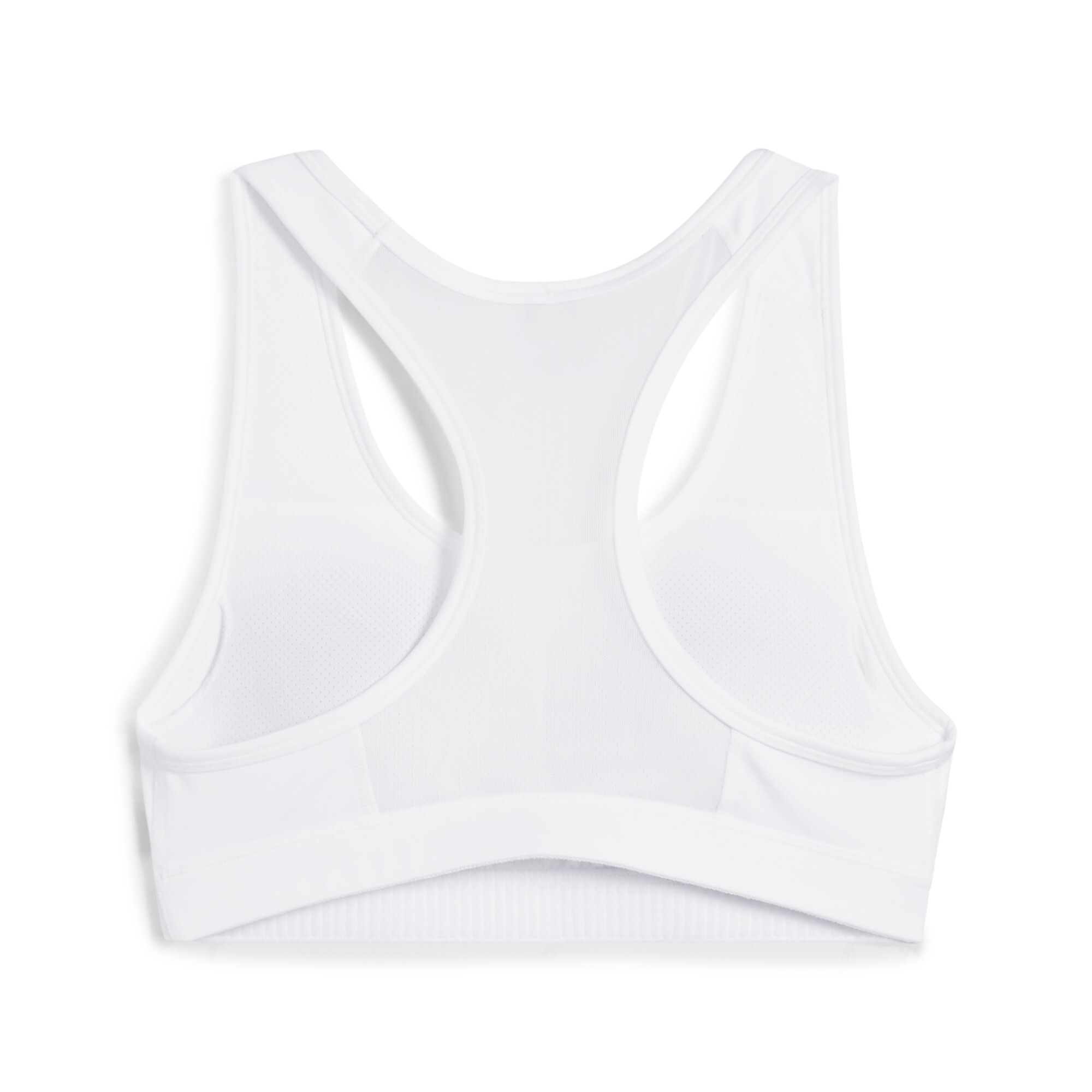 Women's Puma 4KEEPS Bra, White, Size XL, Clothing