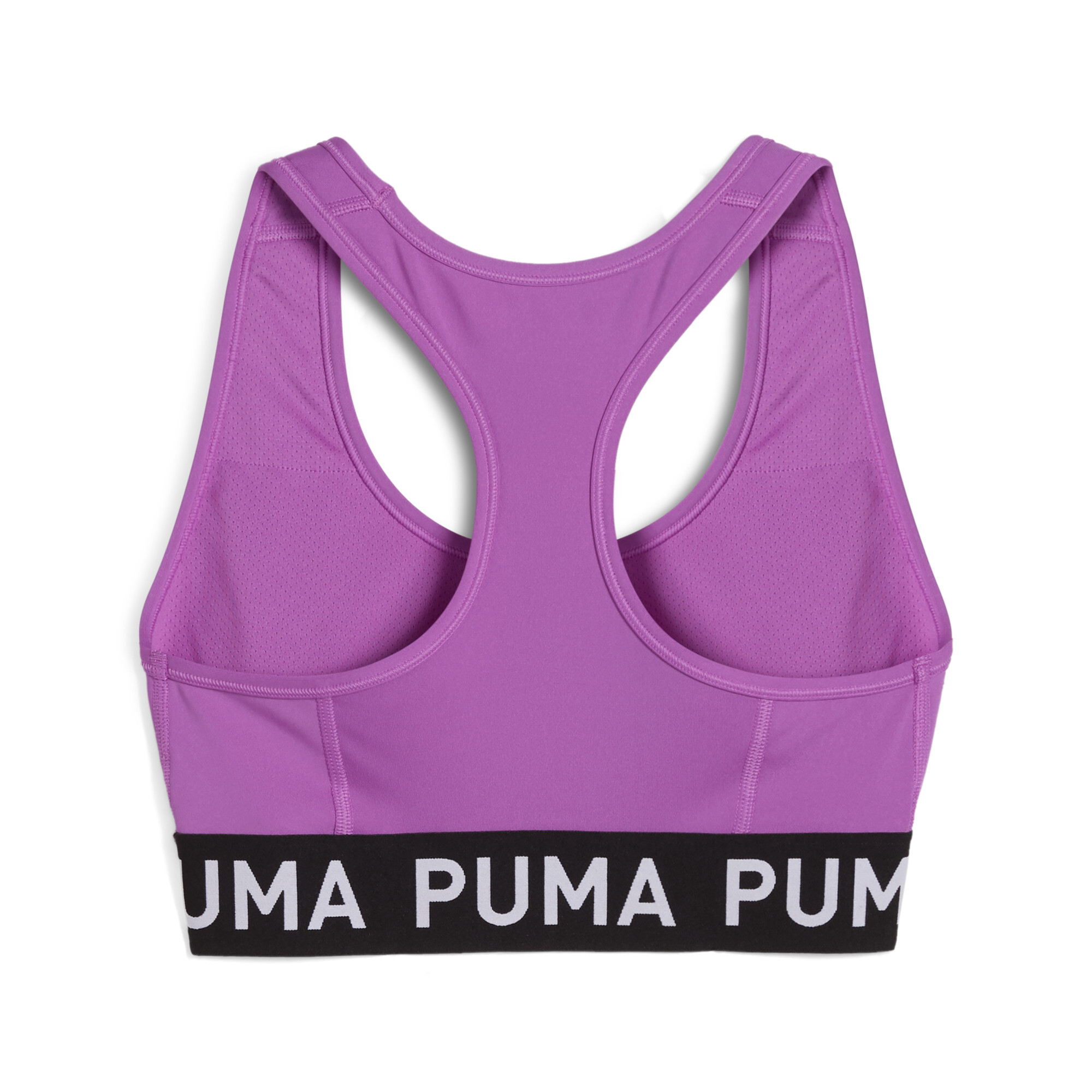 Women's Puma 4KEEPS Elastic Bra, Purple, Size XXL, Clothing