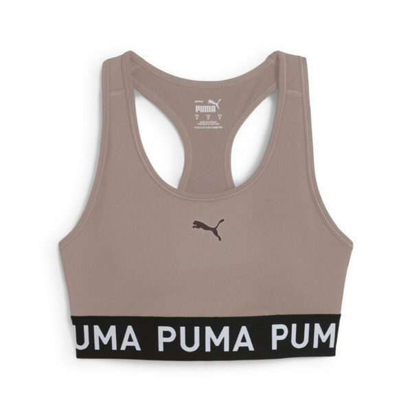 Top PUMA deportivo elástico 4KEEPS para Mujer En Sandstone