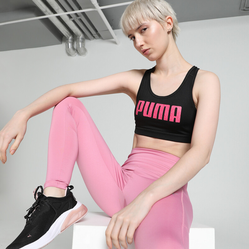 

Women's PUMA Mid Impact Graphic Training Bra