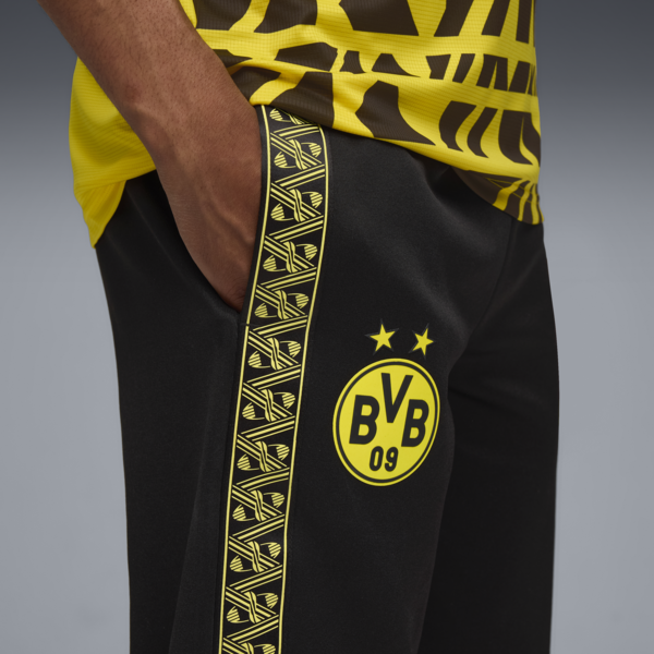 Pantalones Borussia Dortmund KING Anthem para hombre, PUMA Black-Faster Yellow, large-ARG