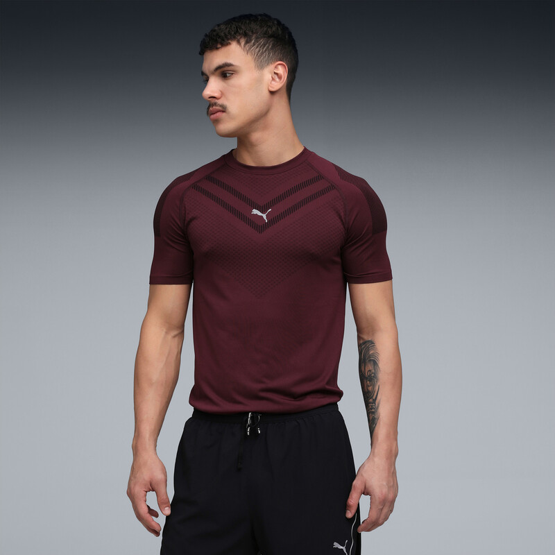 Men's PUMA Jacquard Training Logo T-shirt