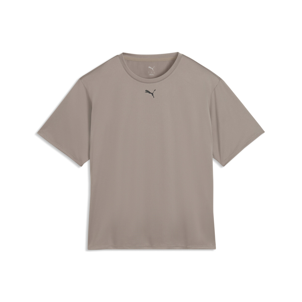 Train All Day Essentials Relaxed T-Shirt Women in Mouse Gray by PUMA, Small