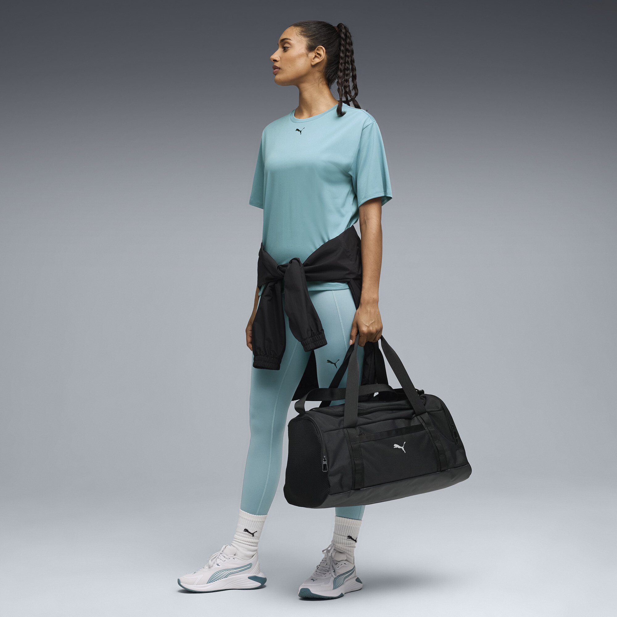 PUMA Train All Day Essentials relaxed T-shirt voor Dames, Blauw, Maat XL thumbnail 4