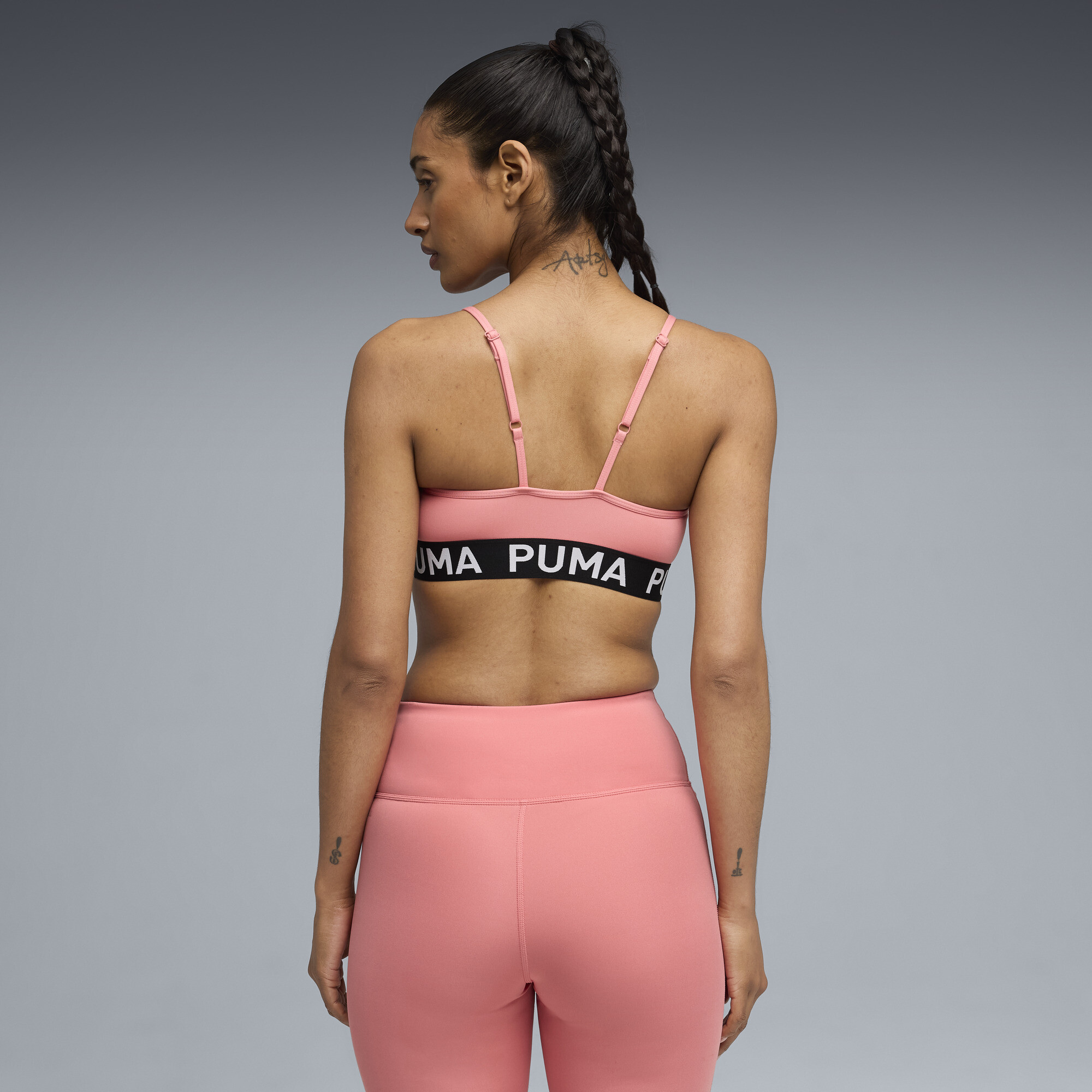 MOVE PUMA STRONG bh voor Dames, Roze, Maat XS thumbnail 5