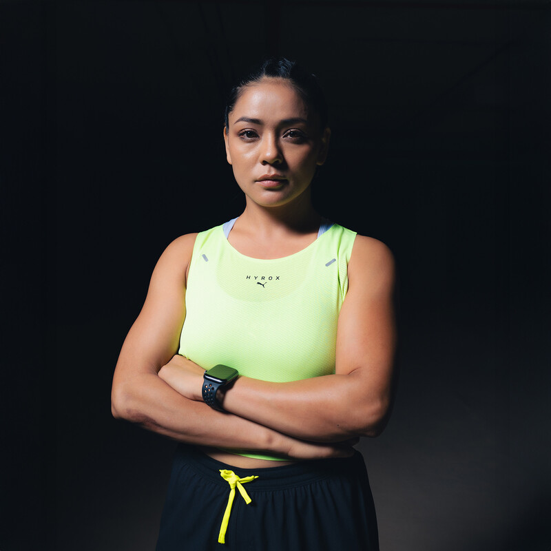 

Women's PUMA X HYROX ULTRASPUN Cropped Training Tank Top