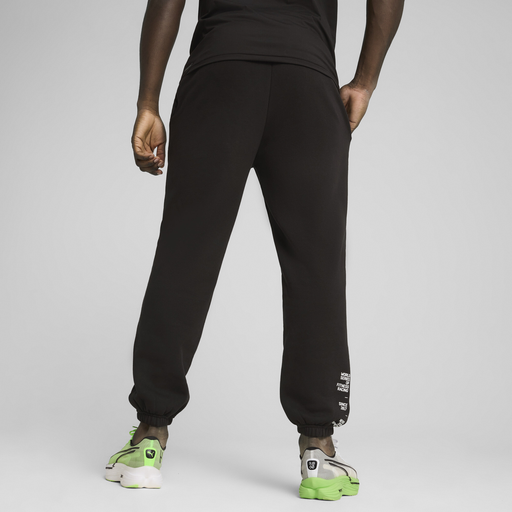 PUMA x HYROX fleece joggingbroek voor Heren, Zwart, Maat XS thumbnail 5