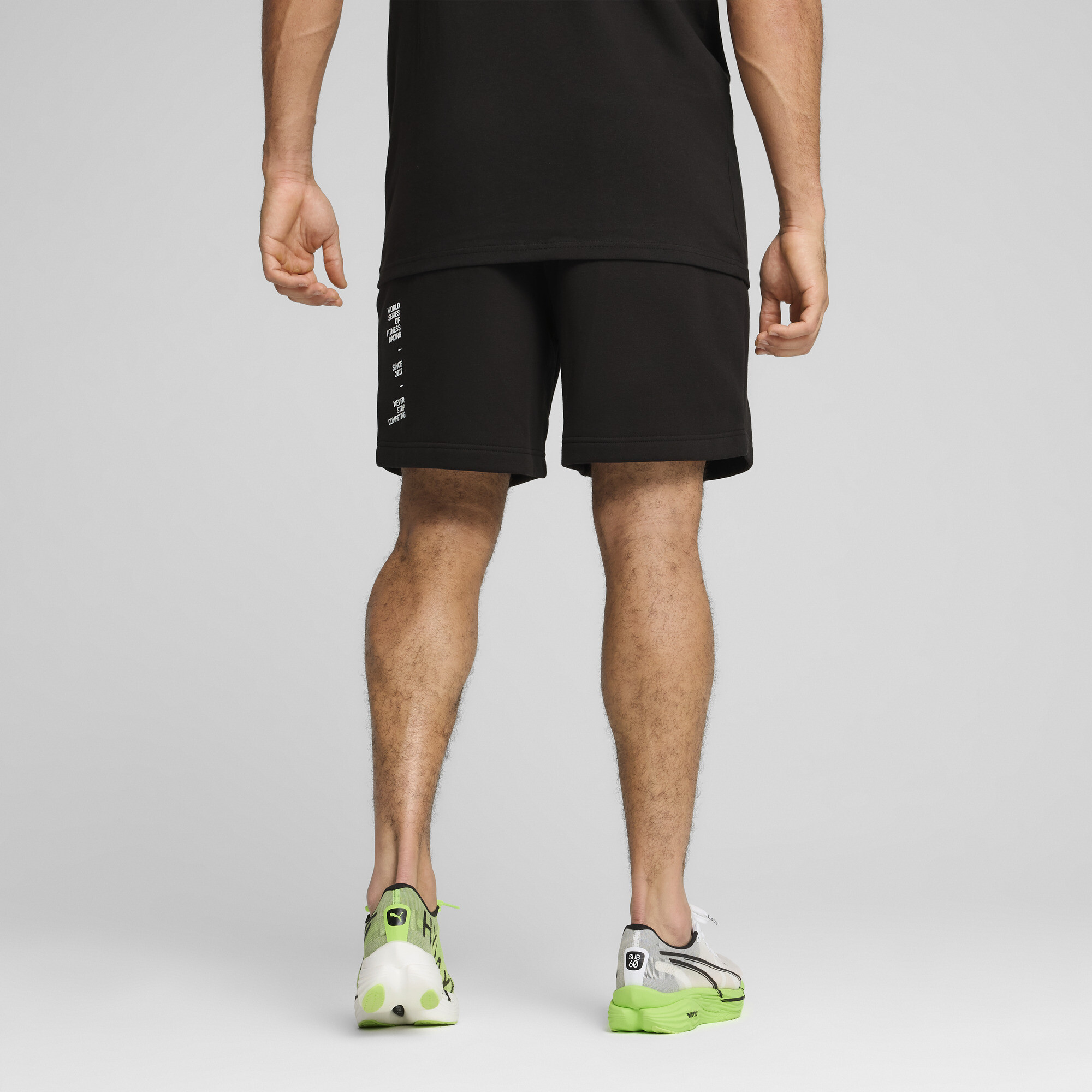 PUMA x HYROX sweatshort voor Heren, Zwart, Maat M thumbnail 5
