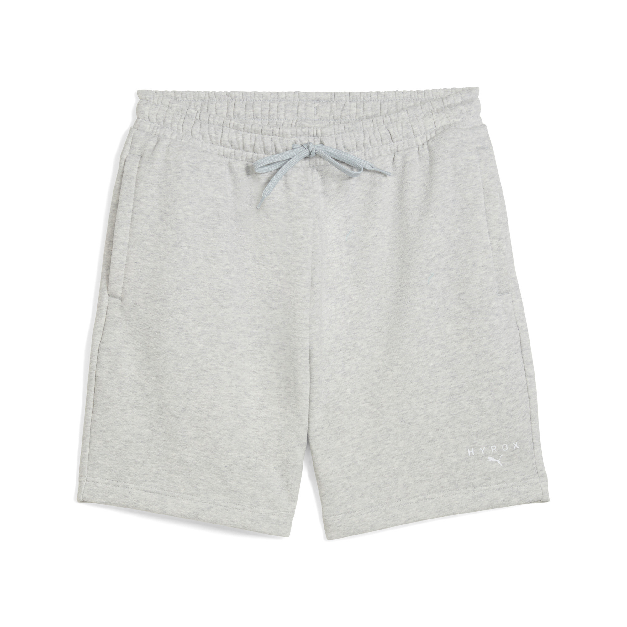 Puma x HYROX Sweatshorts Herren | Light Gray Heather | Größe: L