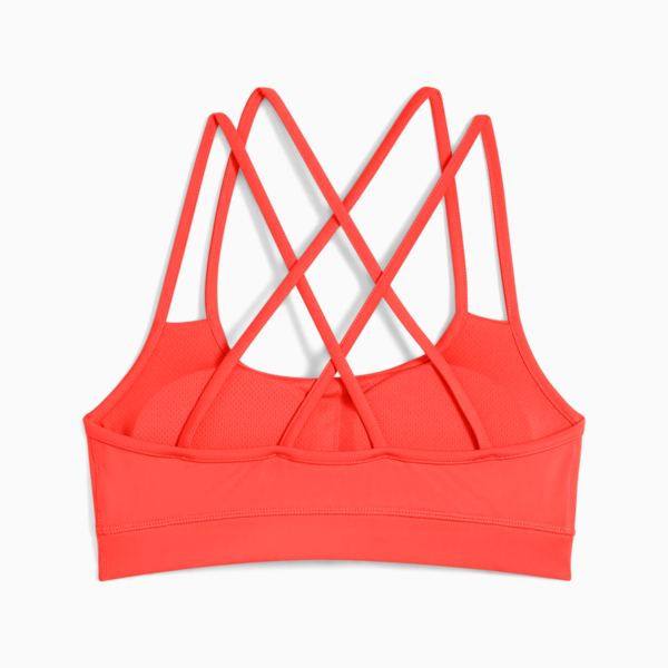 PUMA x HYROX MOVE Strappy Bra, Glowing Red, large-ZAF
