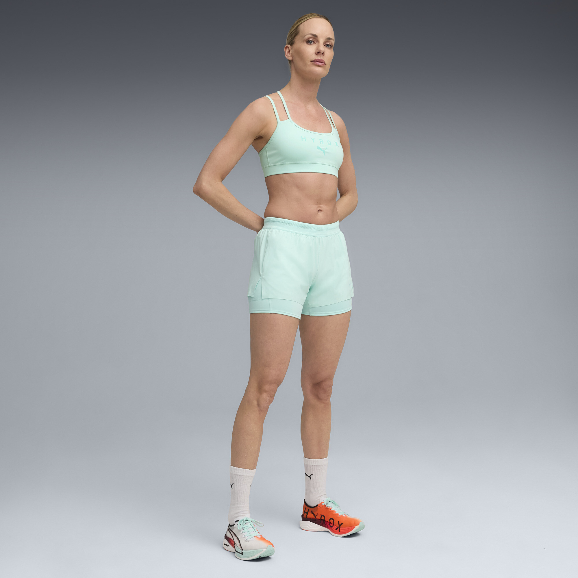 PUMA x HYROX MOVE beha met bandjes voor Dames, Maat M thumbnail 4