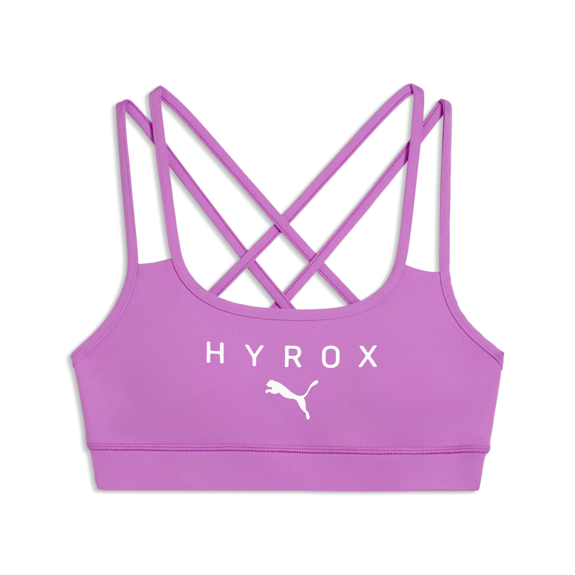PUMA x HYROX MOVE beha met bandjes voor Dames, Roze, Maat M thumbnail 3