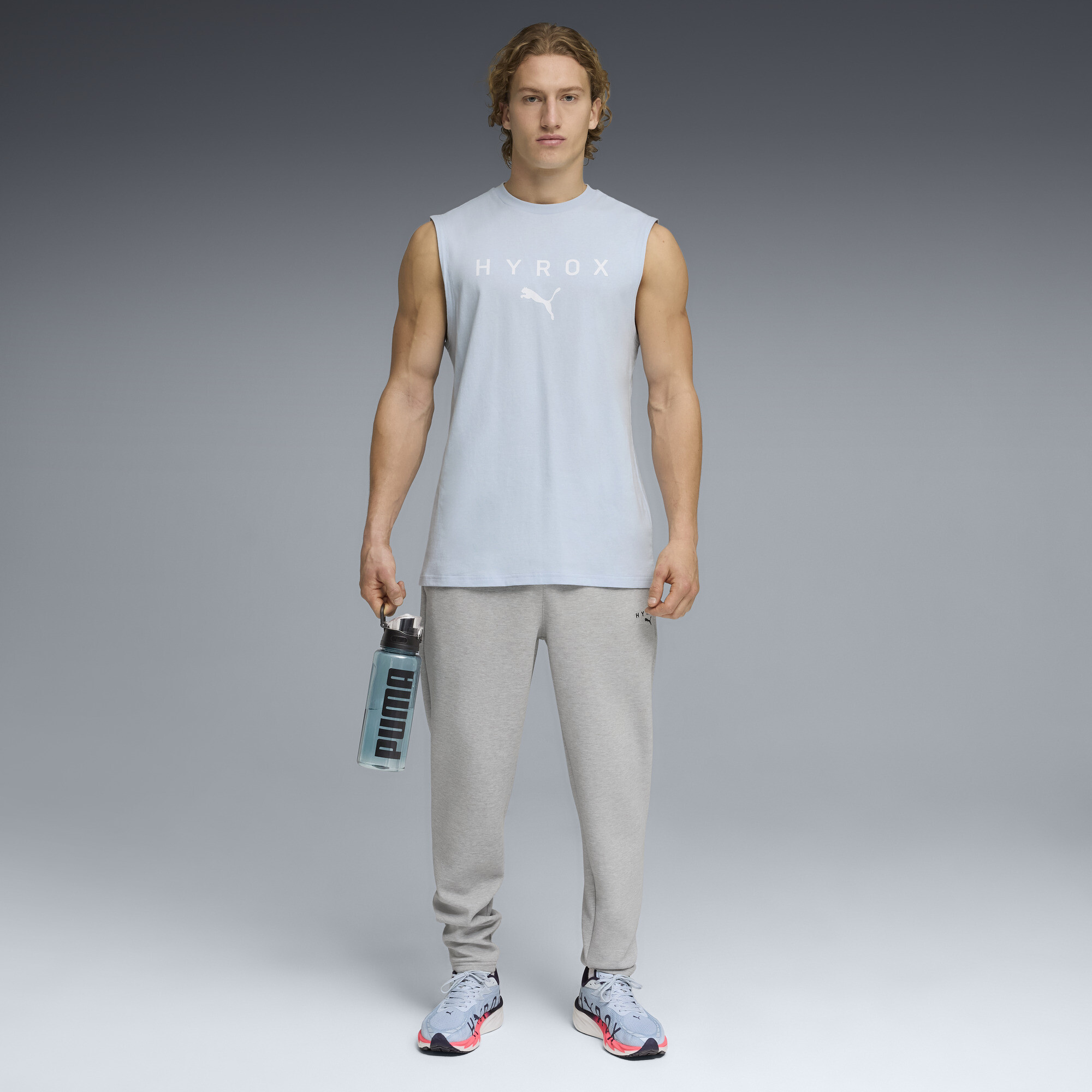 PUMA x HYROX afgeknipte tanktop voor Heren, Maat XXL thumbnail 2