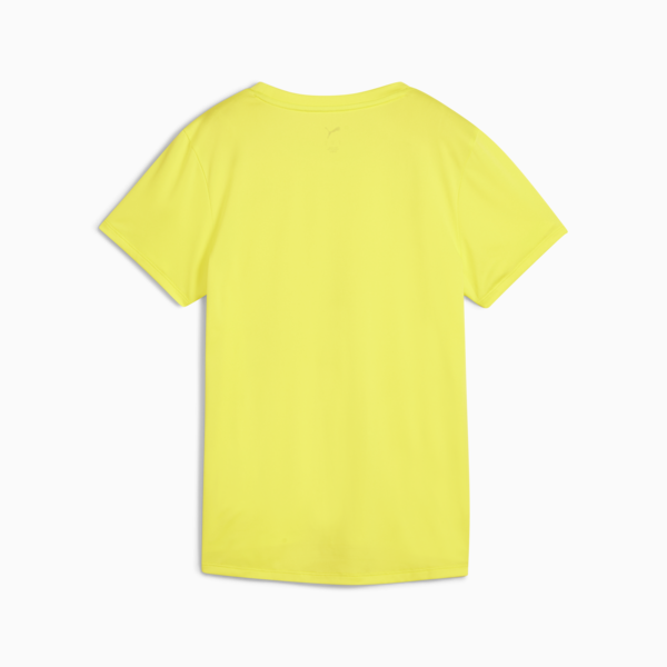 Train All Day Essentials Crew Tee Women, Lemon Sherbert, large-MEX