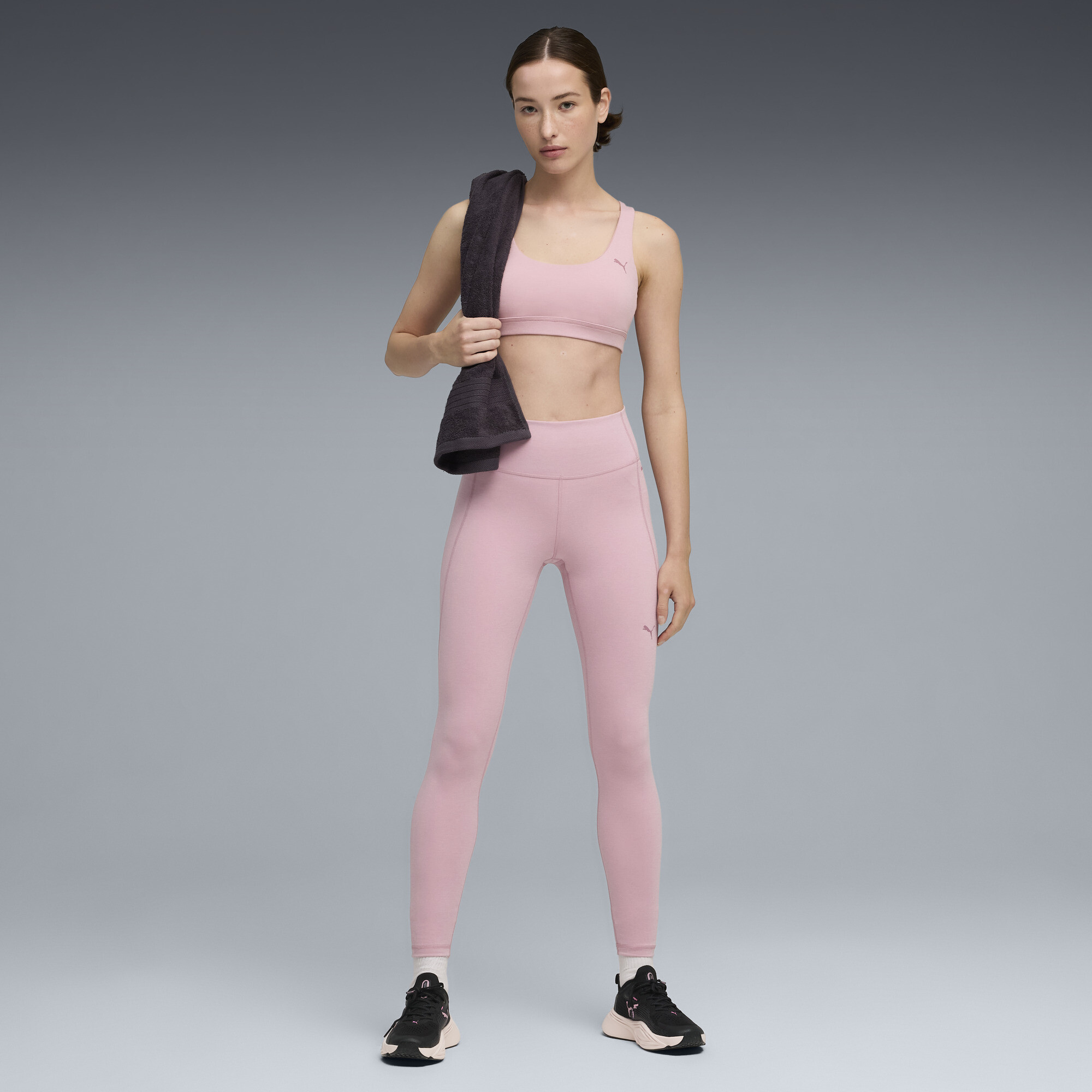 PUMA CLOUDSPUN legging met hoge taille voor Dames, Roze, Maat XXL thumbnail 2
