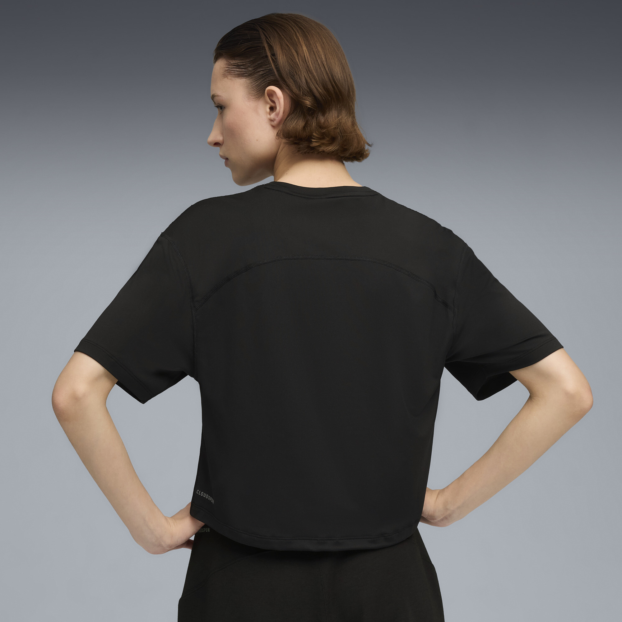 PUMA CLOUDSPUN relaxed T-shirt voor Dames, Zwart, Maat XXS thumbnail 5