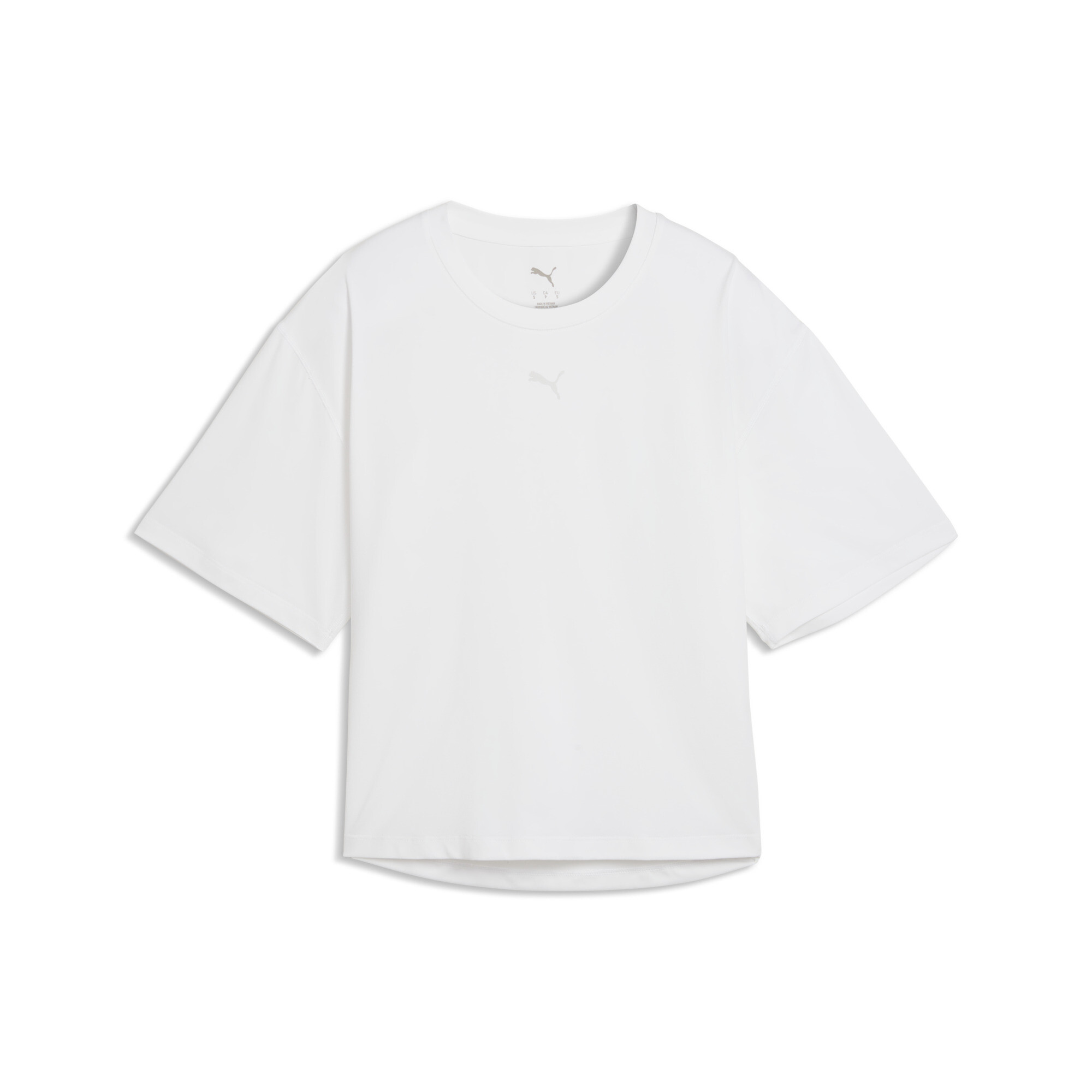 PUMA CLOUDSPUN relaxed T-shirt voor Dames, Wit, Maat XXL thumbnail 3
