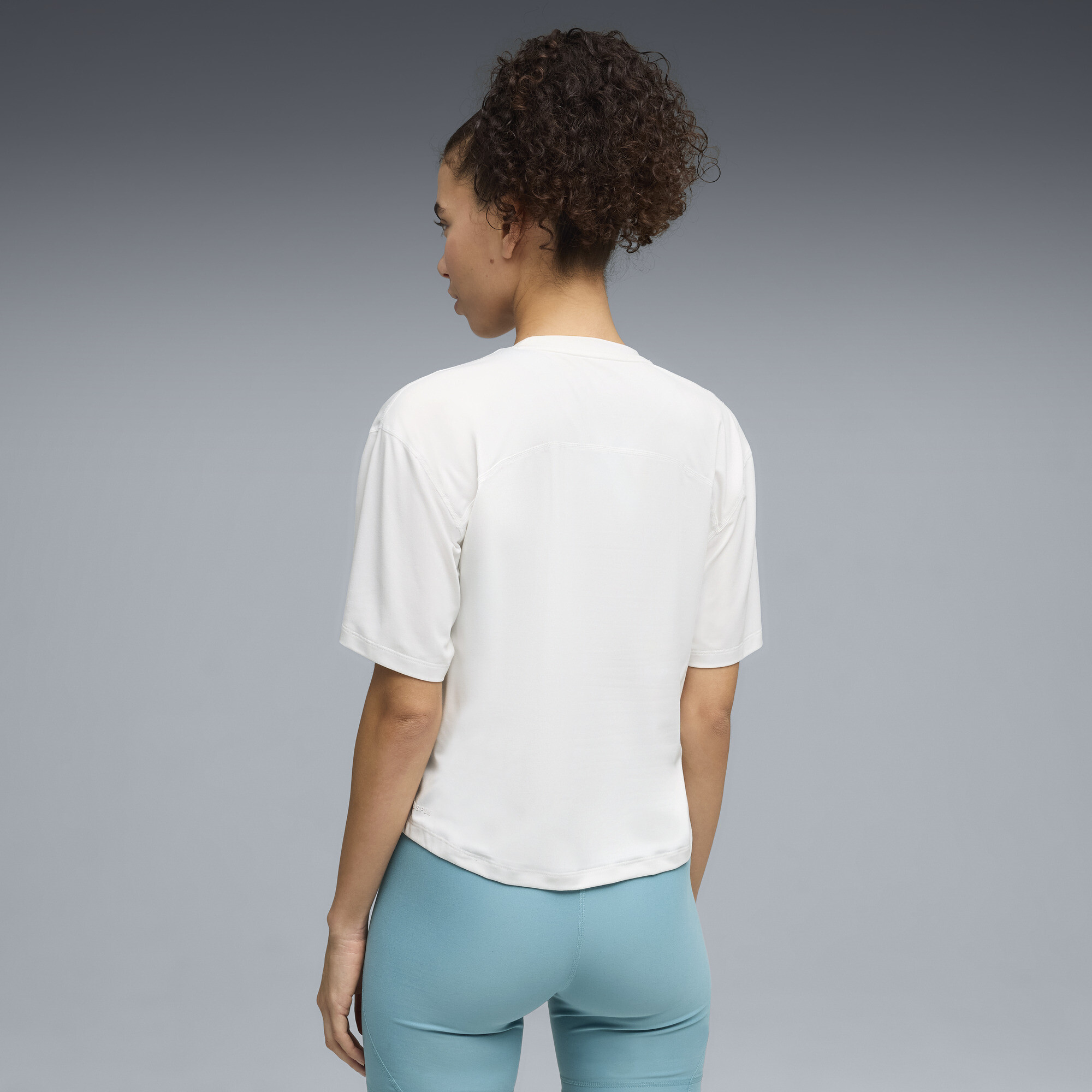 PUMA CLOUDSPUN relaxed T-shirt voor Dames, Wit, Maat XXL thumbnail 5