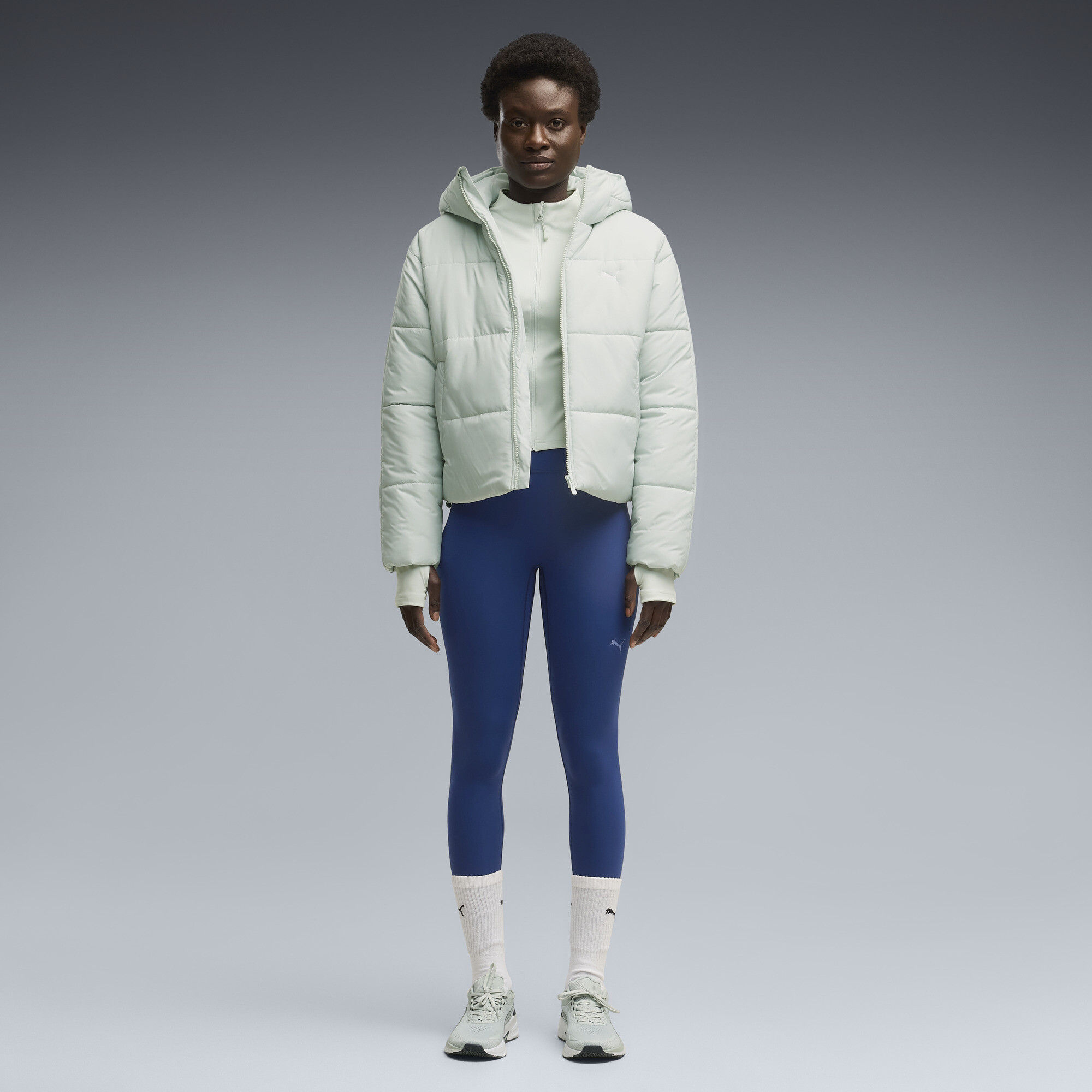 PUMA Damskie legginsy treningowe SHAPELUXE z wysokim stanem, Odzież, Niebieski, XXL